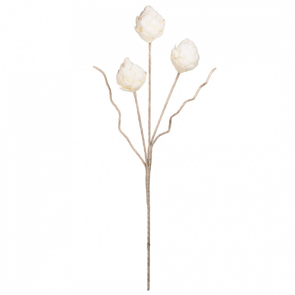 Цветок из фоамирана "Анона зимняя", В 1150 мм