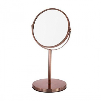 Зеркало настольное косметическое для макияжа UniStor Antiuq диаметром 17 см