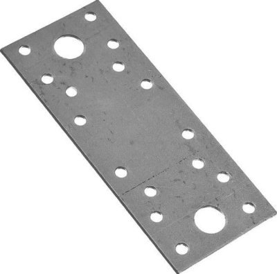 З-КП140-55 Пластина крепежная 180х40х2,0мм оцинк., (1-100) СФ