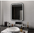 Зеркало "Enjoy Black" В800хШ600мм LED-подсветка