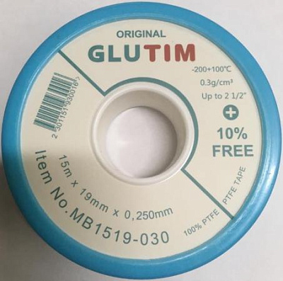 Лента ФУМ 19мм х 0,25мм х 15м, TIM