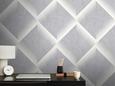 285387 Обои флизелиновые Geoton, мотив серый 1,06х10м1