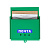 Ящик почтовый без замка (с петлёй), горизонтальный "Письмо", зеленый 