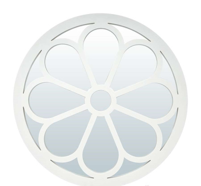 74075 Зеркало декоративное Равенна, белый,  42 см