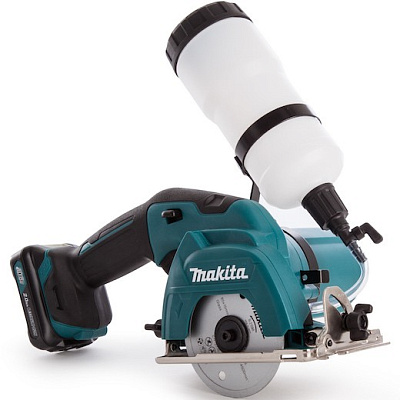 Аккумуляторная алмазная пила Makita CC301DWAE 10.8В,2х2АчLi-ion(слайдер),ф85х15мм,1600\м,рез-25.5мм