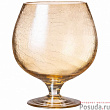 Ваза для цветов   "Aura Cracle Amber" 2 Л
