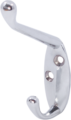 LK0401CH Крючок для пальто и шапки, легкий, хром