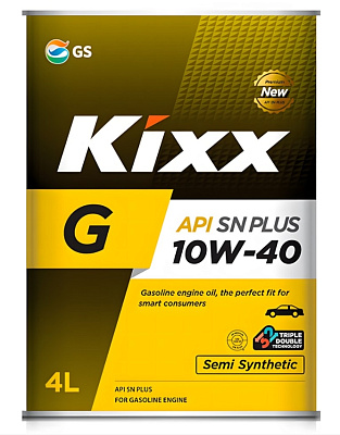 Масло моторное 10W40 SN/GF-5 GS KIXX G1 (G) 4л П/Синтетическое
