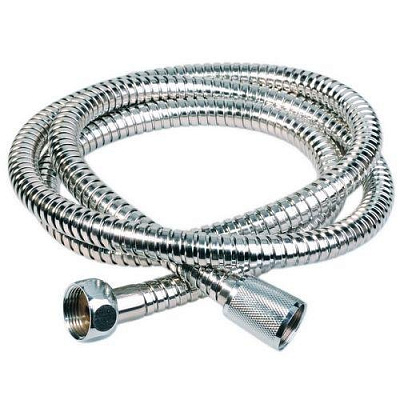 Шланг для душа, нержавеющая сталь, хром, 1/2", EUR-S CHROME, 175 см