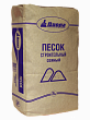 Песок строительный сеяный 25кг Диола