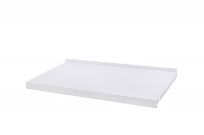 L99S63WH Полка металлическая белая 595х320