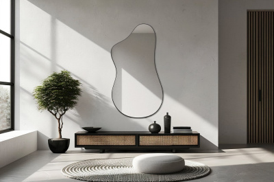 Зеркало настенное Серена Black