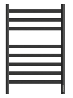Полотенцесушитель электрический Point Селена П8 500x800, диммер справа, черный
