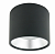 Светильник OL8 GX53 BK/SL ЭРА накладной под лампу Gx53, цвет черный-серебро