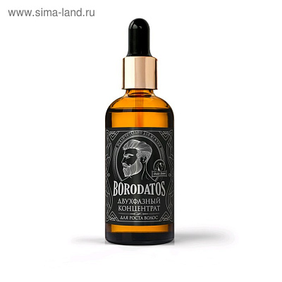 Концентрат для волос Novosvit r.BR Borodatos, для роста волос, двухфазный, 100 мл 5083470