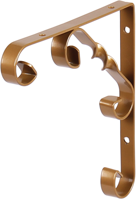 L7406GO Кронштейн орнаментал 150мм ЗОЛОТОЙ