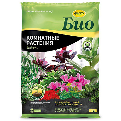 Грунт для комнатных растений Фаско БИО, 10 л   