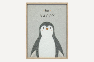 Постер детский Кидди Be Happy