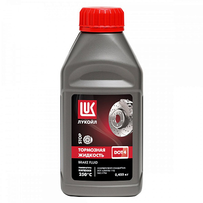 Жидкость тормозная LUKOIL DOT 4 455гр