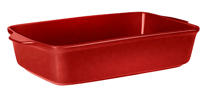 ФОРМА ДЛЯ ЗАПЕКАНИЯ С КРЫШКОЙ РЕАКТИВНЫЙ КРАСНЫЙ/REACTIVE RED 33*23*9,5/13 СМ 2000 МЛ