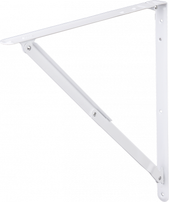 L7463WH Кронштейн складыв. белый 40х40см