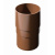 Муфта трубы ПВХ коричневый Муфта трубы ПВХ коричневый
