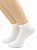 Носки женские Hobby Line укороченные х/б белые р36-39