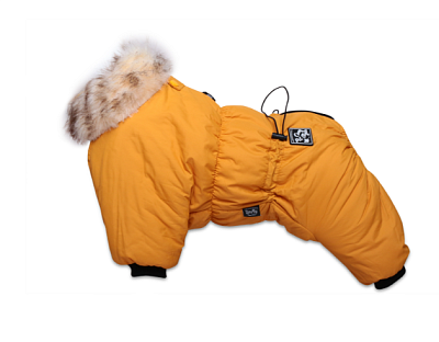 Комбинезон для собак Lion Nice-Style мал. горчичный Р.S сп.27см обх/ш.21-28см обх/г.28-38см