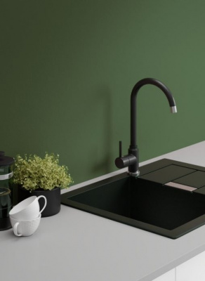 Столешница влагостойкая 600*2550*38*1U*972М Хвойно-зелёный