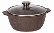 Кастрюля МЕЧТА 2,0л, АП Гранит brown