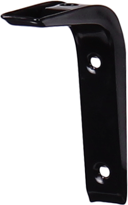 L7500BL Кронштейн Ренифорс 100мм х 75мм черный