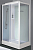 Кабина душевая W006AL 1200*800*2150, левая, профиль белый, стекла 4 мм, низкий поддон