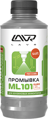 Промывка систем впрыска бензиновых двигателей ML101 EURO LAVR 1000мл