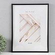Фоторамка пластик  Gallery 30х40 см, цвет чёрный