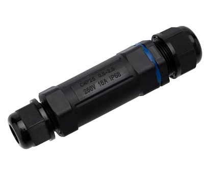 Кабельный коннектор I-образный (3PIN 0,5-2,5мм2) IP68 REXANT