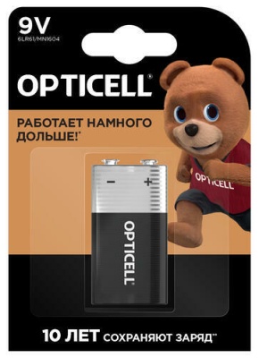 5051003 Батарейка Opticell Basic 6LR61 к-т 1шт
