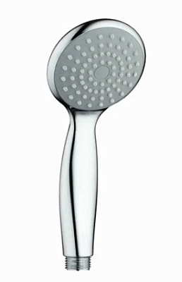 Лейка для душа 1-функ, Corsa, пластик, хром, 1/2", GA1407
