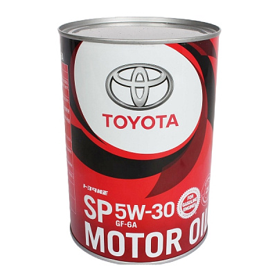 Масло моторное 5w30 Toyota Motor Oil, API SP, ILSAC GF-6A Синтетическое 1л.