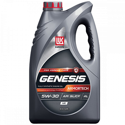 Масло моторное 5W30 LUKOIL GENESIS ARMORTECH HK, SL/CF A3/B4 Cинтетическое 4л