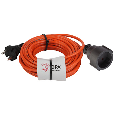 Удлинитель силовой ЭРА 10м 1гн UPx-1-2x1.0-10m бухта без заземл. 10м 1гн 2х1мм2