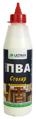 Клей ПВА "Ultima" Столяр, флакон 0,5 кг