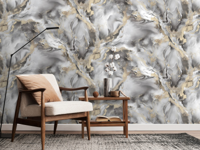 287578 Обои флизелиновые Odyssey, мотив черный 1,06х10м1