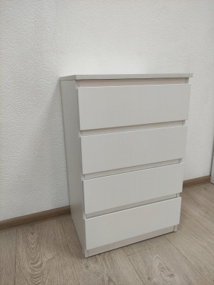 88895640 Комод 4 ящика 80х50х39,4 белый