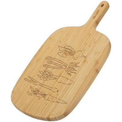 Доска разд. прямоуг. с ручкой  48х25,5х1,9см Linea Bamboo