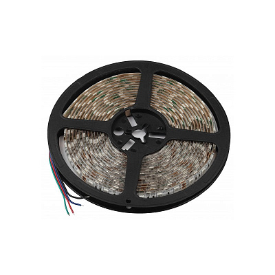 С Лента светодиодная 12В 14,4Вт/м 60Led/м IP65 6500K LS5050-14,4-60-12-6500K-IP65 ЭРА 5метров