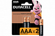 Элемент питания Duracell LR03-2BL BASIC
