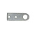 70-0-302 Проушина прямая оцинкованая, 18х50мм О