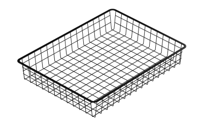 L9529BL(N) Проволочная корзина 555х410х85 черный