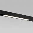 Шинопровод в натяжной потолок черный 2м Slim Magnetic 