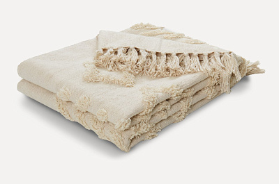 Плед Линдо Beige 130x170 см. цвет: бежевый